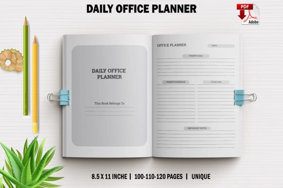 Download Daily Office Planner for Kdp Interiors - Planner Collection