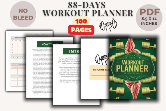 Download 88-DAYS Workout Planner - Planner Collection