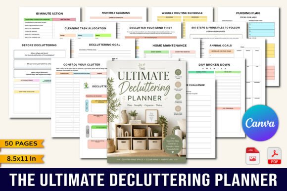 Download The Ultimate Decluttering Planner - Planner Collection