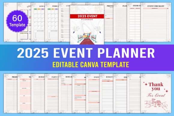 Download 2025 Event Planner Canva - Planner Collection