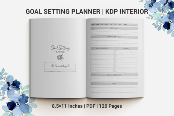 Download Goal Setting Planner | KDP INTERIOR - Planner Collection