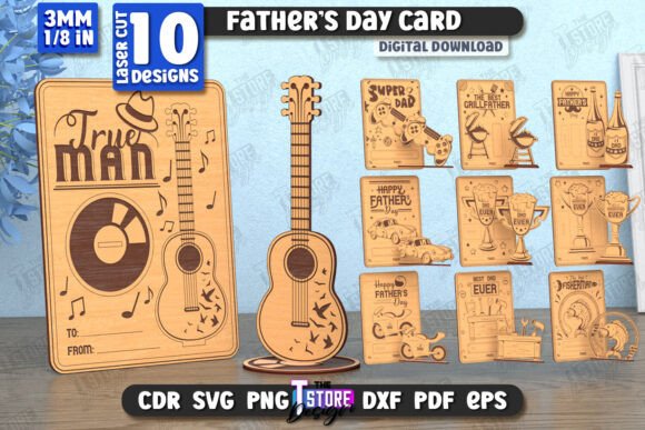 Download Father’s Day Cards Bundle | Gift Idea - Gift Collection