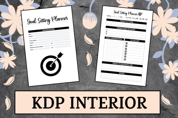 Download Goal Setting Planner | KDP Interior - Planner Collection