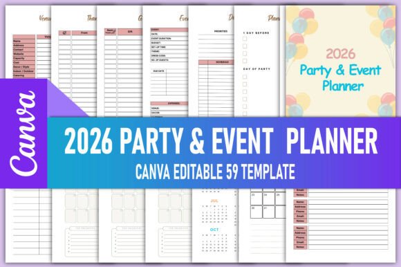 Download 2026 Party &amp; Event Planner - Planner Collection
