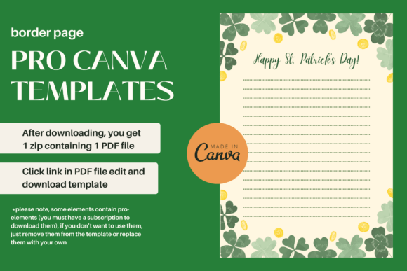 Download St. Patrick's Day Planner Page - Planner Collection