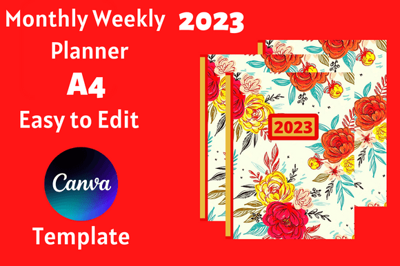 Download Cover Monthly and Weekly Planner 2023 - Planner Collection