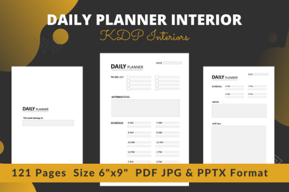 Download Daily Planner KDP Interiors Kdp - Planner Collection