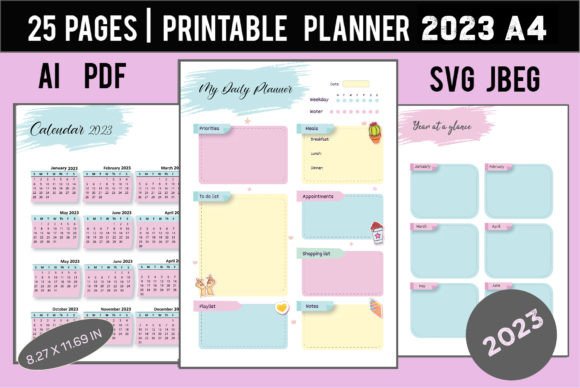 Download Printable Planner 2023 - Planner Collection