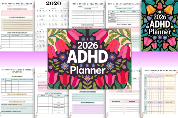 Download 2026 ADHD Planner - Planner Collection