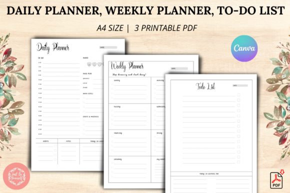 Download Daily and Weekly Planner with ToDo List - Planner Collection